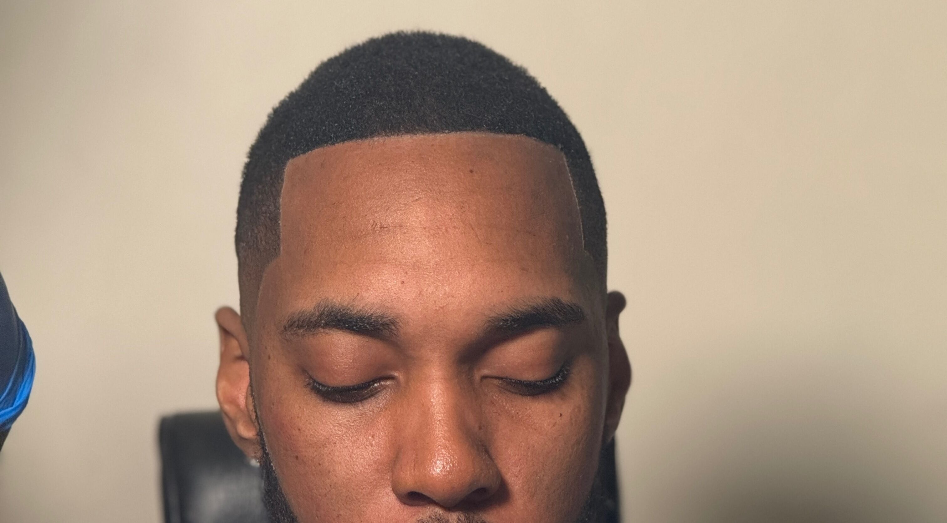 Sharp haircut at LM CUTZ, London, England, GB, showcasing precise barbering skills.