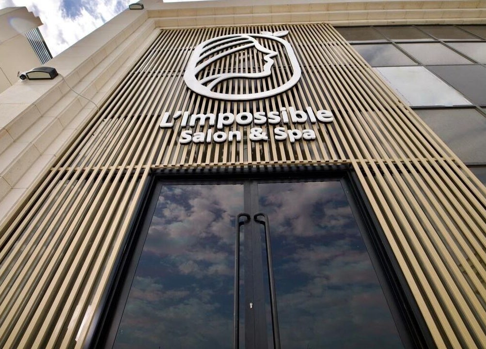 Le Impossible Salon - Al Khobar features a contemporary entrance with sleek design in Al Khobar, Eastern Province, SA.