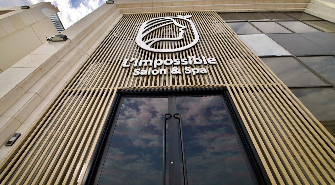 Le Impossible Salon - Al Khobar features a contemporary entrance with sleek design in Al Khobar, Eastern Province, SA.