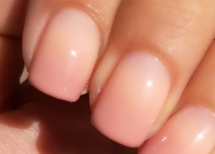 Elegant nude manicure at Oulik Vroulik, Cape Town, Western Cape, ZA showcasing polished style.