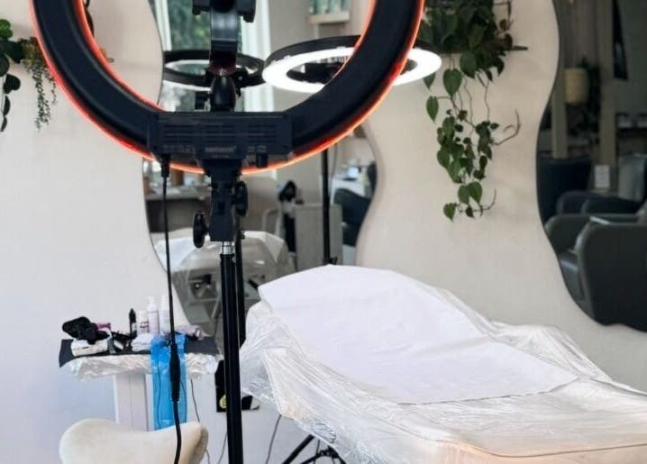 Aesthetic treatment room at Sophie Abigail Permanent Cosmetics, South Woodham Ferrers, England, GB.