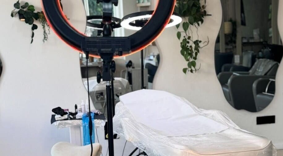 Aesthetic treatment room at Sophie Abigail Permanent Cosmetics, South Woodham Ferrers, England, GB.