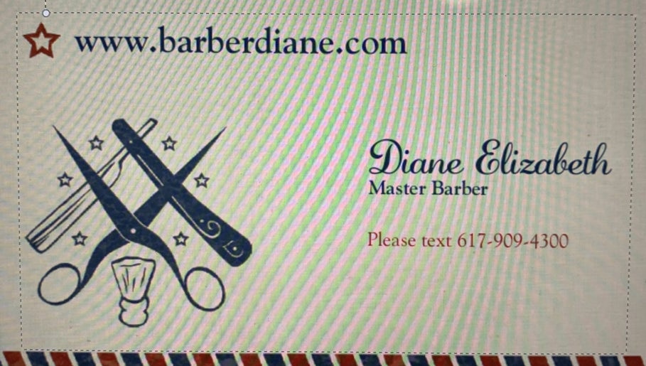 Diane Elizabeth Master Barber Quincy Mass. afbeelding 1