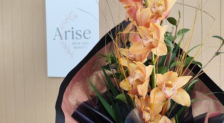 Orchids at Arise Skin and Beauty in Palmerston North, Manawatū-whanganui Region, NZ enhancing serene ambiance.