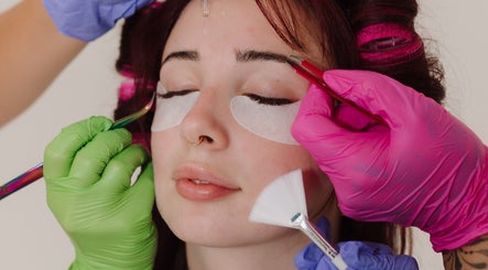 Detailed facial treatment at Bold Beauty Esthetics, Oklahoma City, Oklahoma, US.