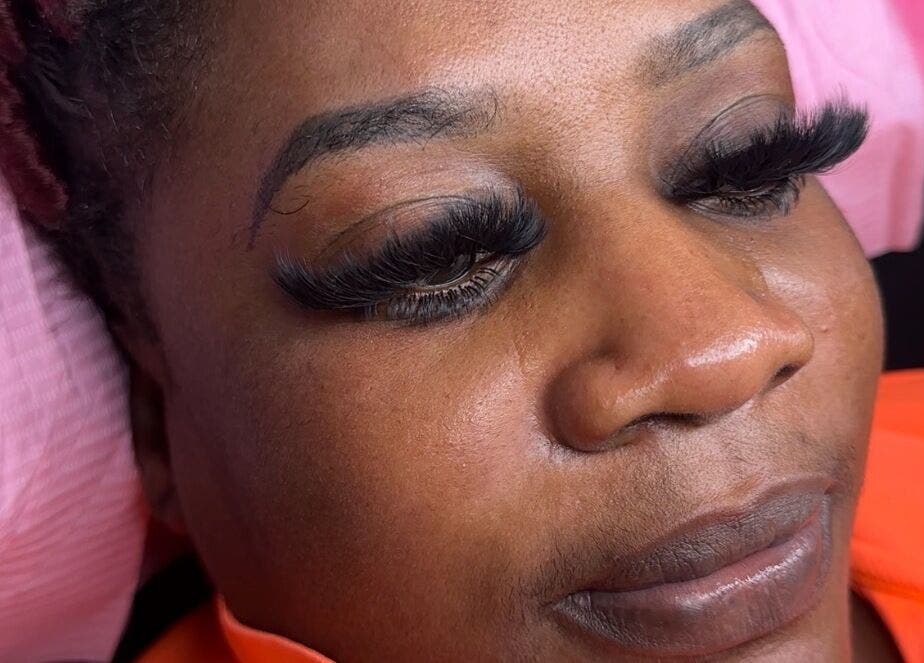 Lash extension service at Nya Beauty Studioo, Sliver Sands Christ Church, Christ Church, BB.