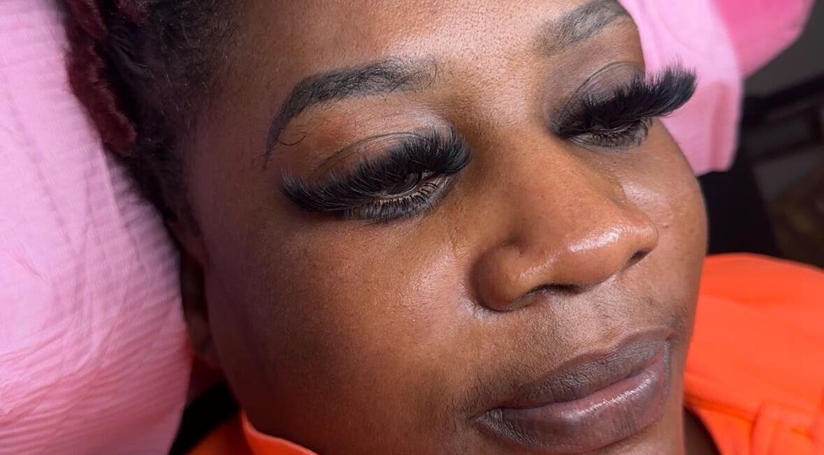 Lash extension service at Nya Beauty Studioo, Sliver Sands Christ Church, Christ Church, BB.