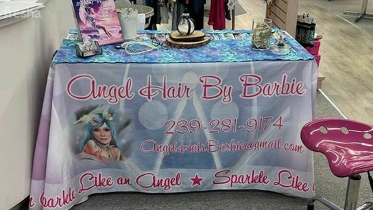 Angel Hair Barbie at Peace and Paradise Consignment