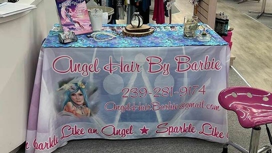 Angel Hair Barbie @ Anthony’s Ladies Apparel, Punta Gorda