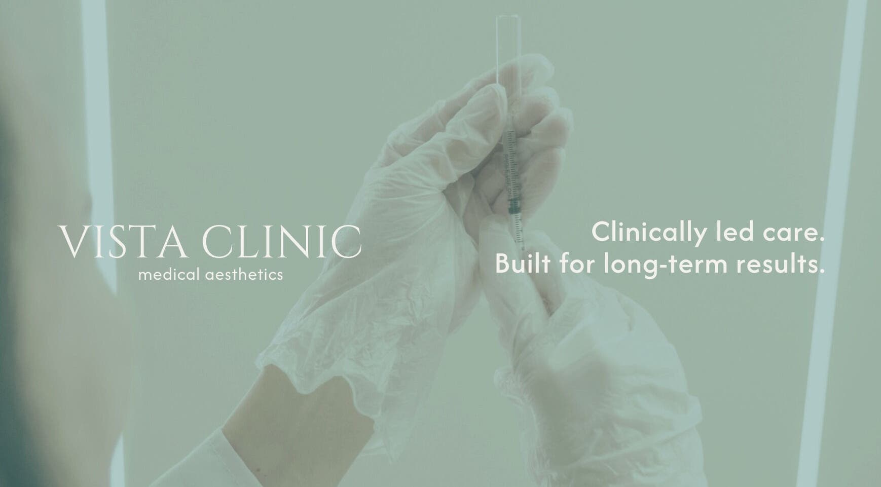 Vista Clinic Medical Aesthetics professional handling syringe, Dublin, County Dublin, IE.