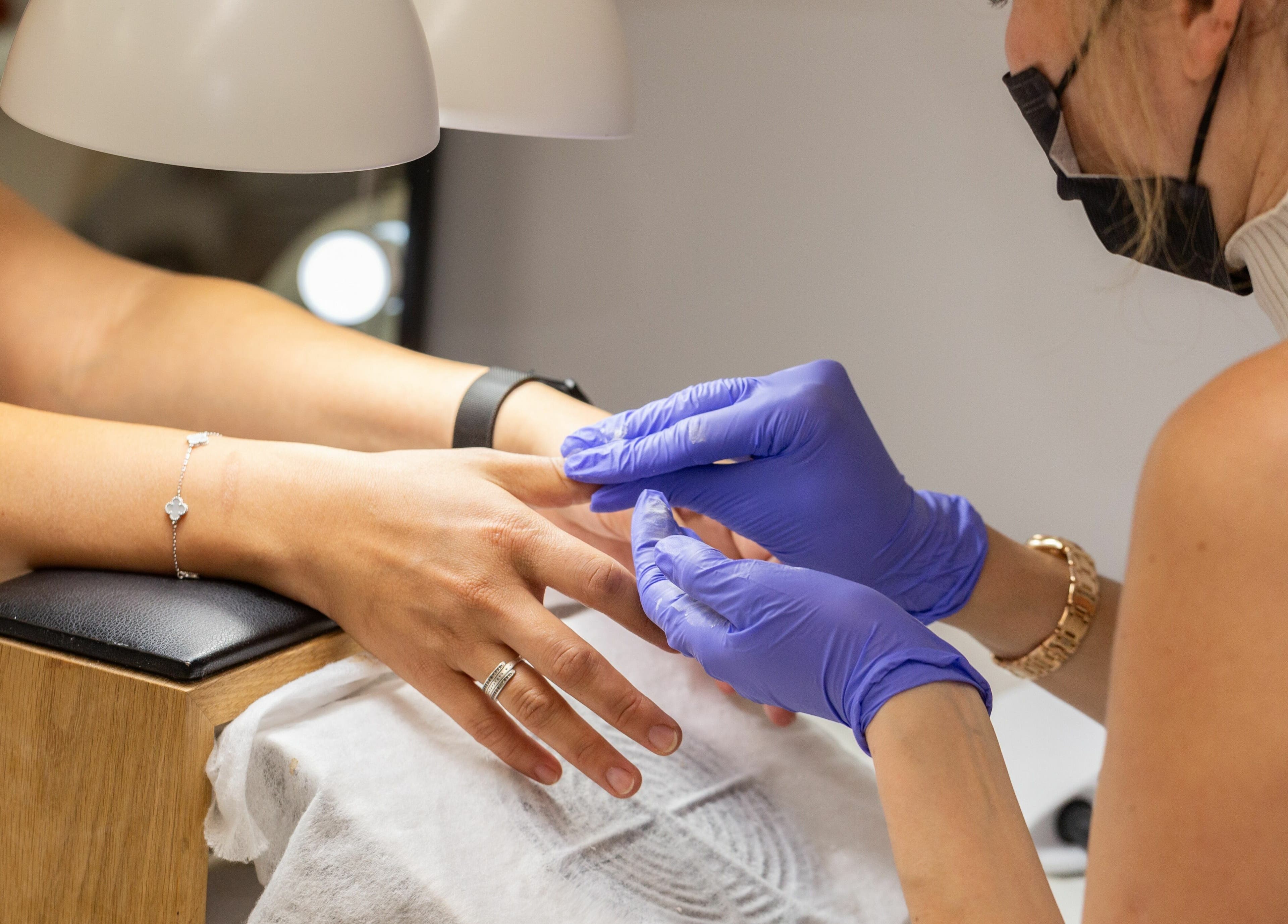 Professional manicure at Zaranailsnyc, New York, United States, US. Expert care in a chic setting.