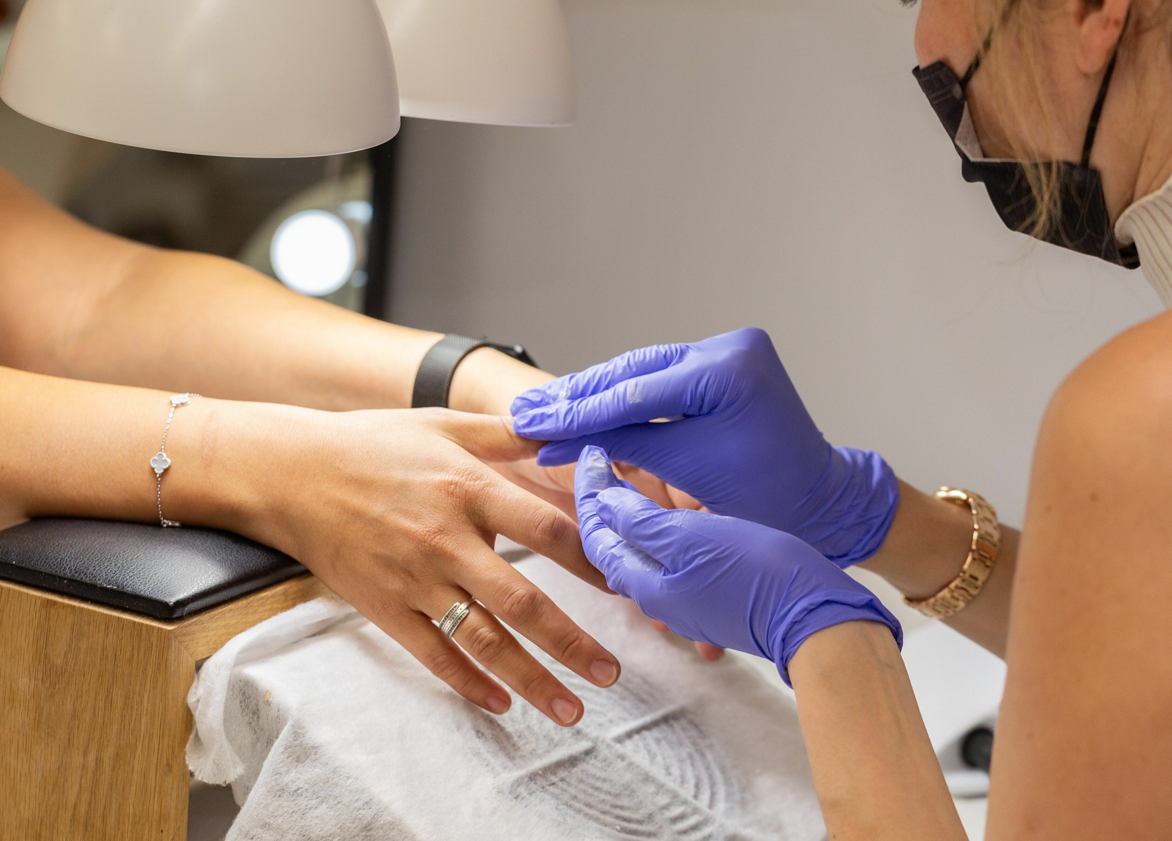 Professional manicure at Zaranailsnyc, New York, United States, US. Expert care in a chic setting.