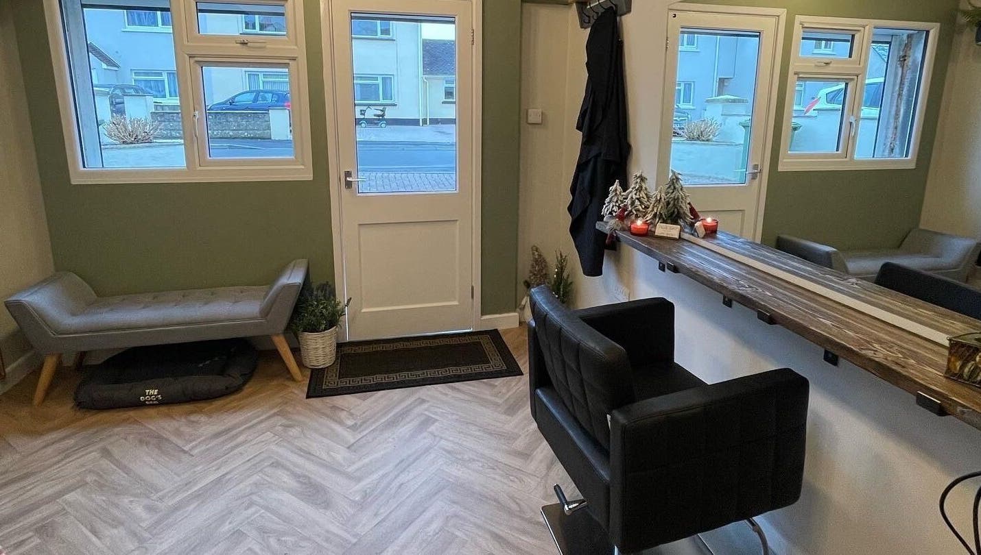 Welcoming seating area inside Lily Of The Valley, Fremington, England, GB with elegant decor.