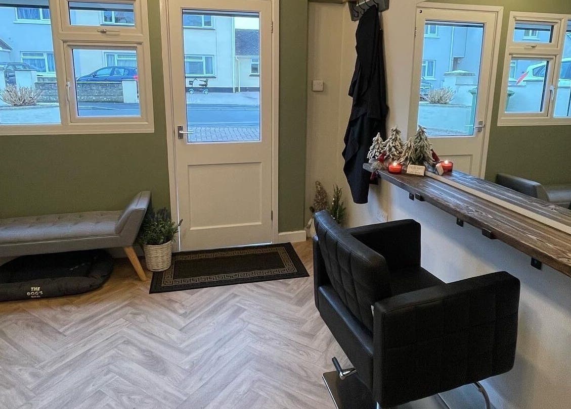 Welcoming seating area inside Lily Of The Valley, Fremington, England, GB with elegant decor.