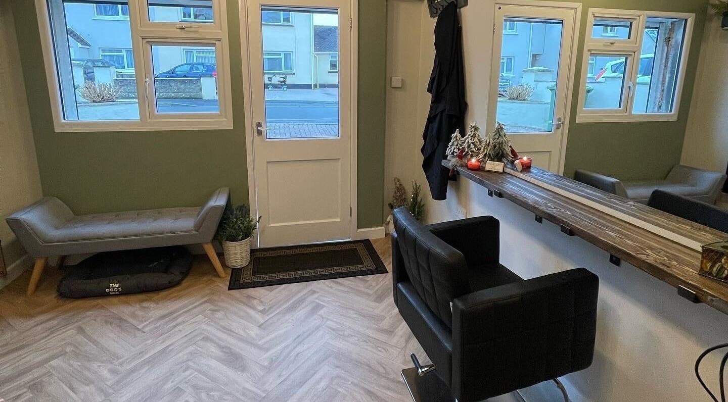 Welcoming seating area inside Lily Of The Valley, Fremington, England, GB with elegant decor.