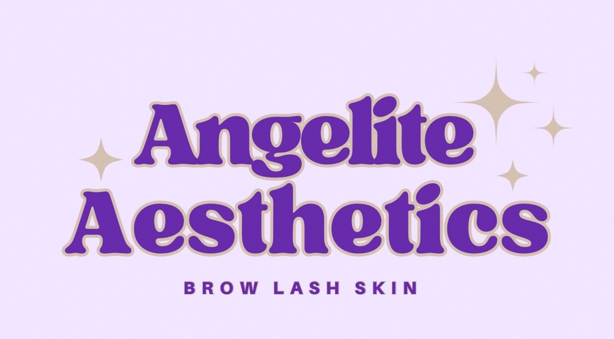 Logo of Angelite Aesthetics, Secret Harbour, Western Australia, AU in elegant purple and gold.