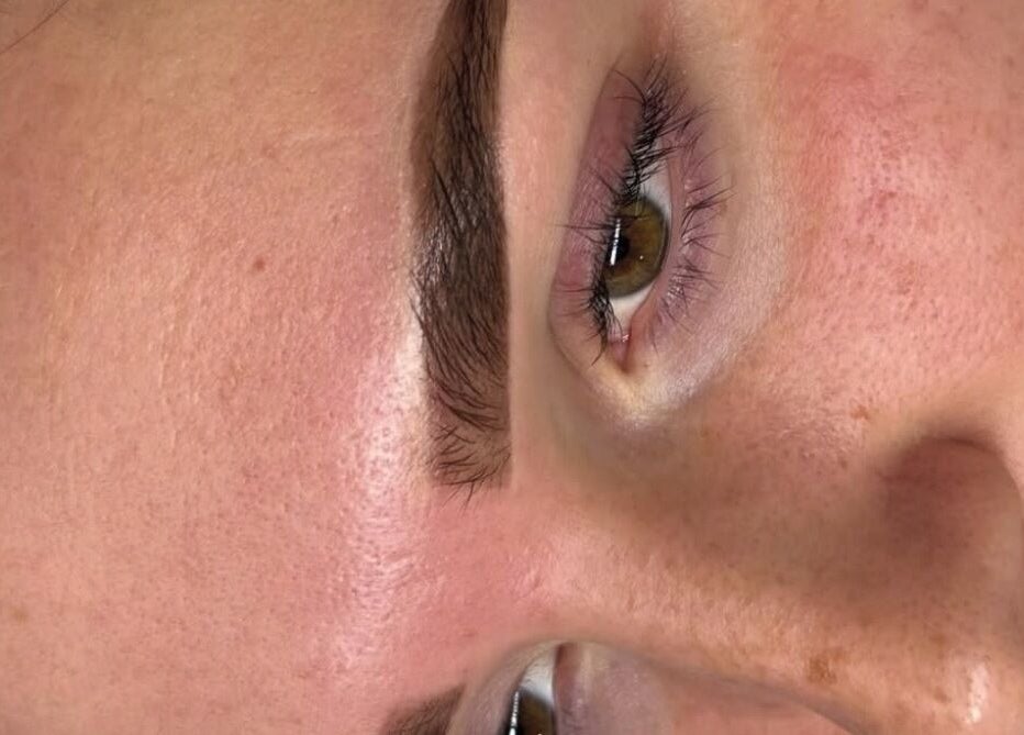 Flawlessly groomed eyebrow at Angelite Aesthetics, Secret Harbour, Western Australia, AU.
