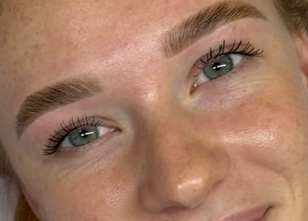Perfectly shaped brows at Angelite Aesthetics, Secret Harbour, Western Australia, AU.