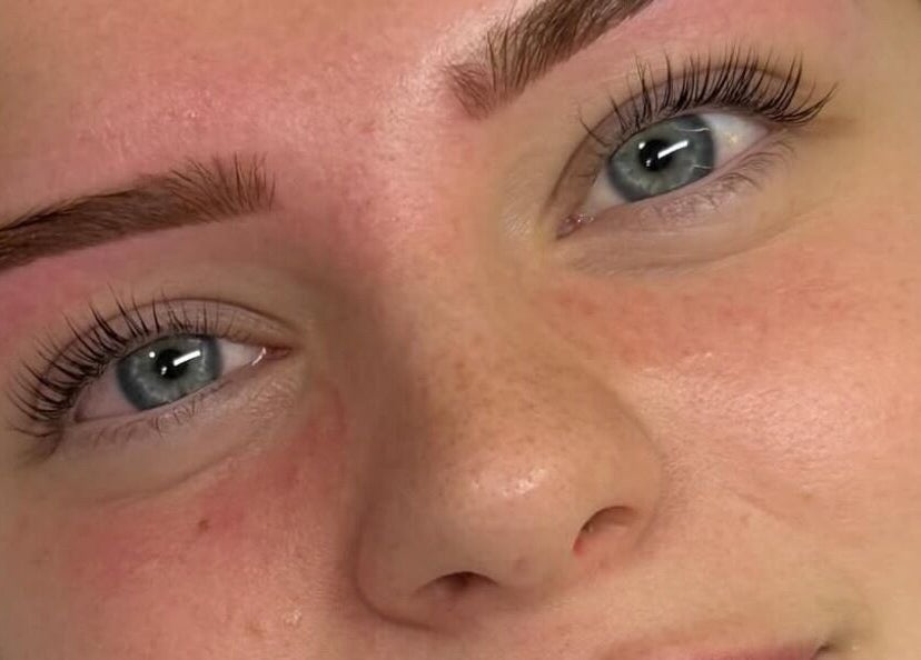 Close-up of well-groomed brows at Angelite Aesthetics, Secret Harbour, Western Australia, AU.