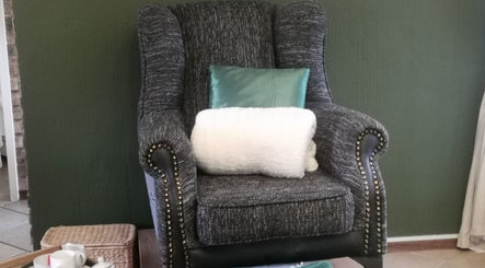 Comfortable armchair at Amazing Beauty Salon and Wellness, Pretoria, Gauteng, ZA.