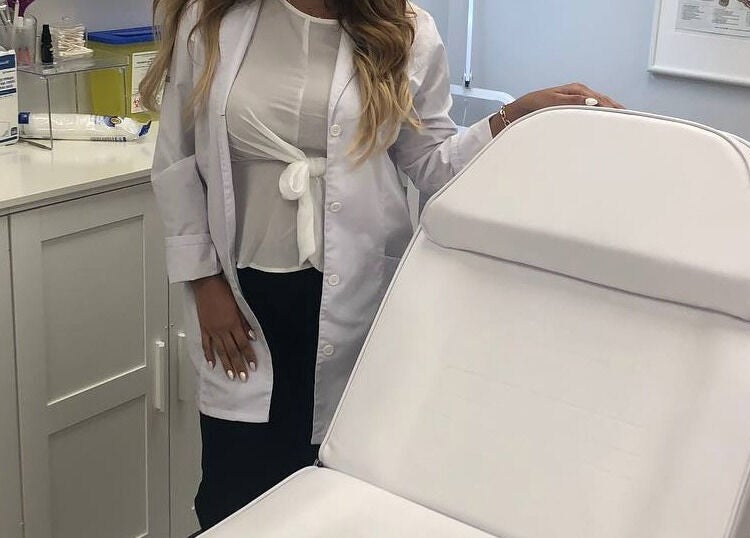 Spa room at The Skin and Brow Spot in Countryside, Illinois, US, featuring a treatment chair and serene atmosphere.