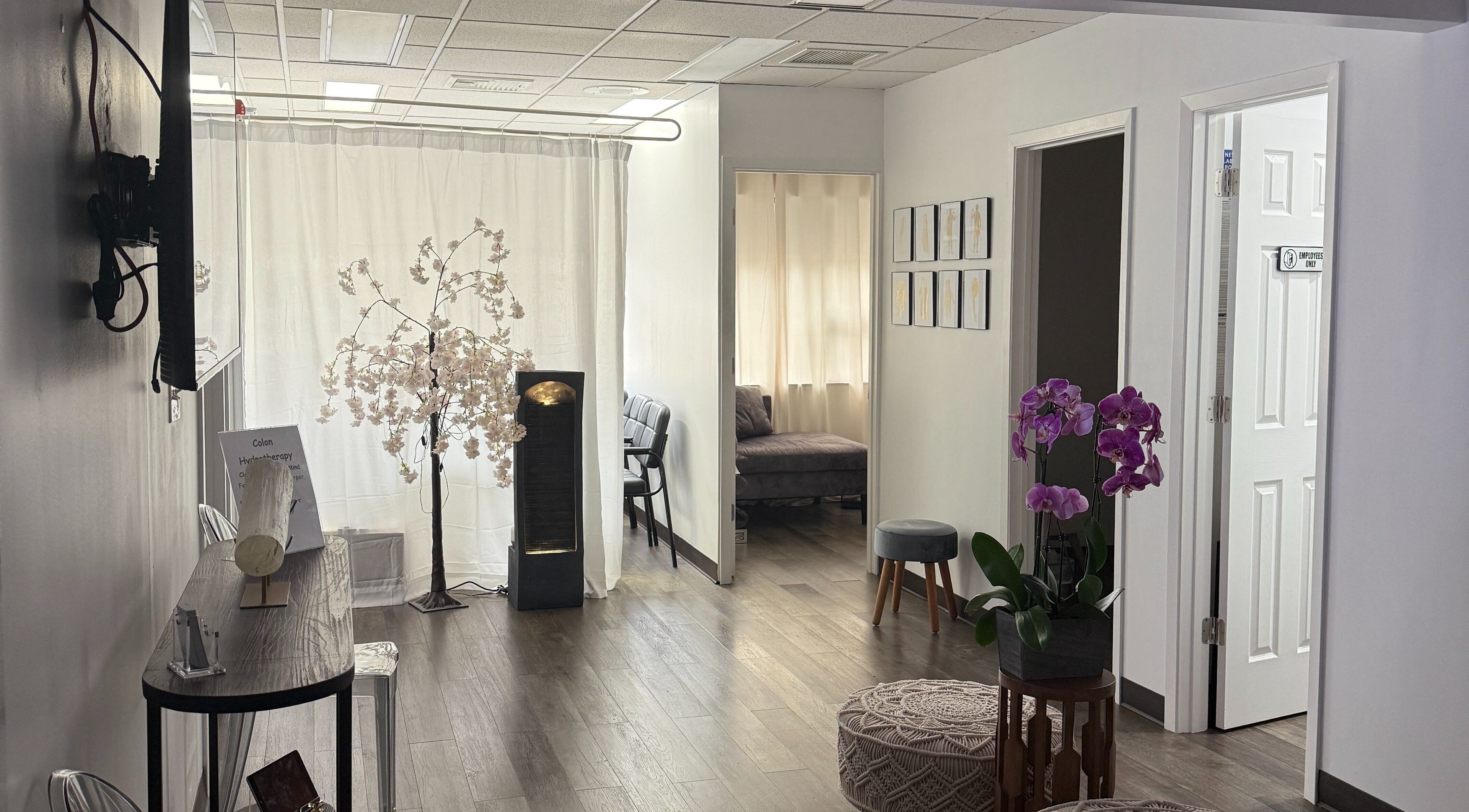 Serene interior of Legend Wellness Center - Yonkers, soothing space in Yonkers, New York, US.