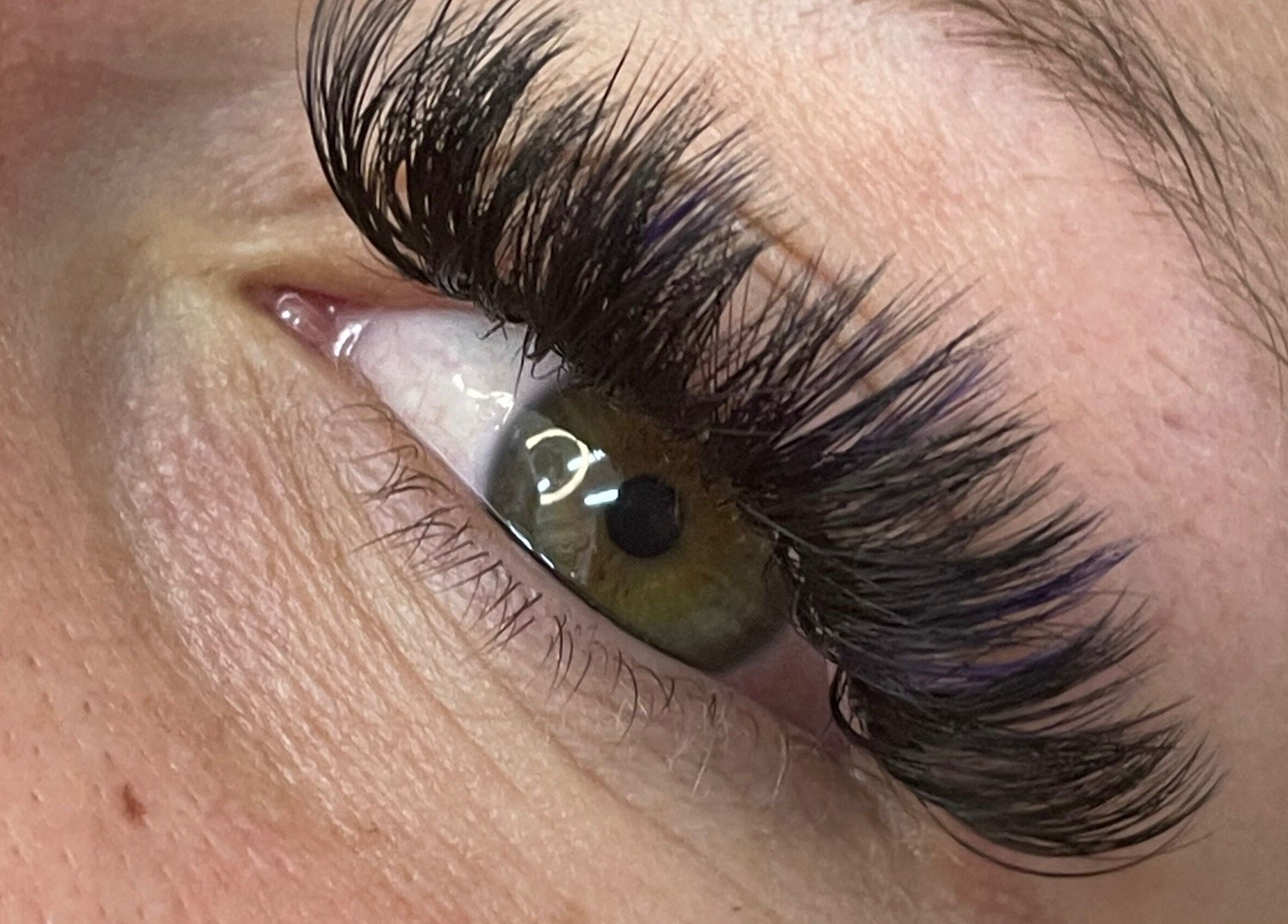 Close-up of dramatic lashes at Lashes by Simone in Boksburg, Gauteng, ZA, showcasing expert application.