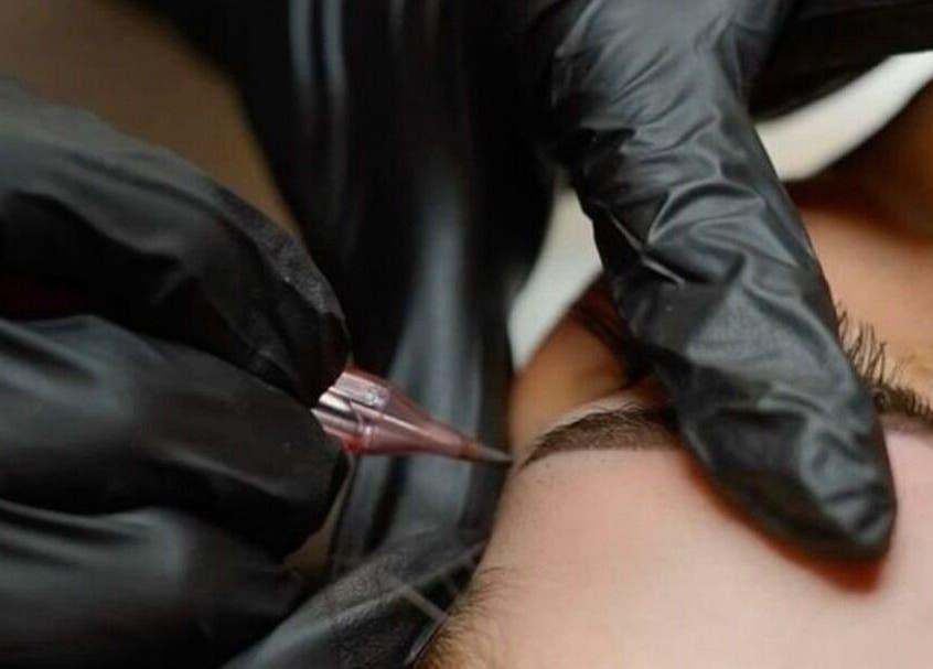 Microblading treatment at NovaBelle Beauty, Cape Town, Western Cape, ZA for perfectly shaped eyebrows.