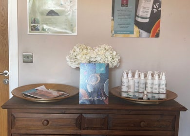 L B Aesthetics and Beauty offers a stylish product display in Ashford, England, GB.