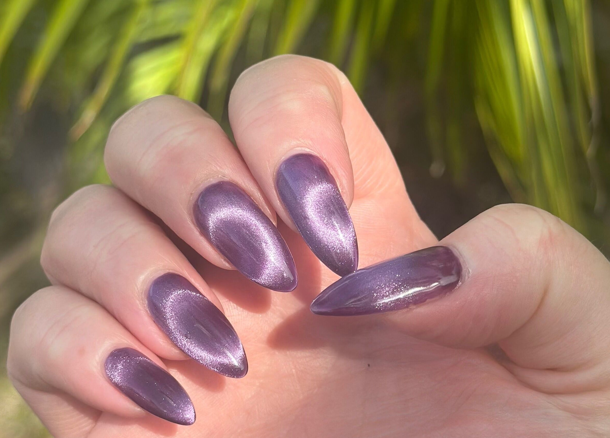 Elegant lavender nails at Simply Elegant Nail and Beauty, Timaru, Canterbury, NZ, showcasing stellar manicure.