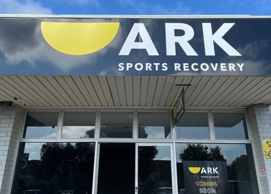 Front view of Ark Sports Recovery at Belmont, Victoria, AU showing its modern exterior design.