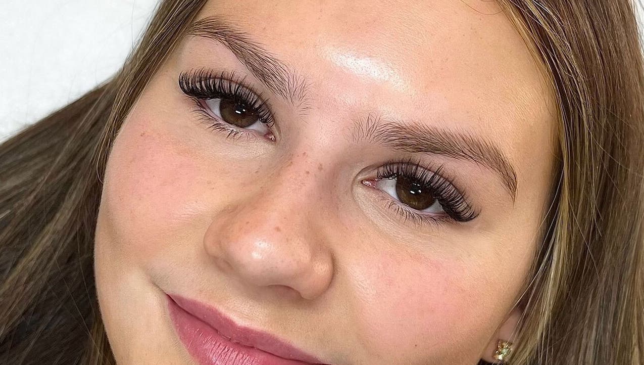 Stylish eyelash extensions at Saisma Beauty, Bournemouth, England, GB.