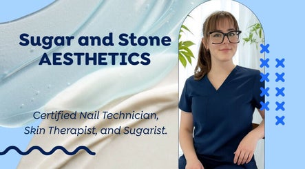 Sugar and Stone Aesthetics' nail technician in Kingston, Ontario, CA, provides expert skincare services.