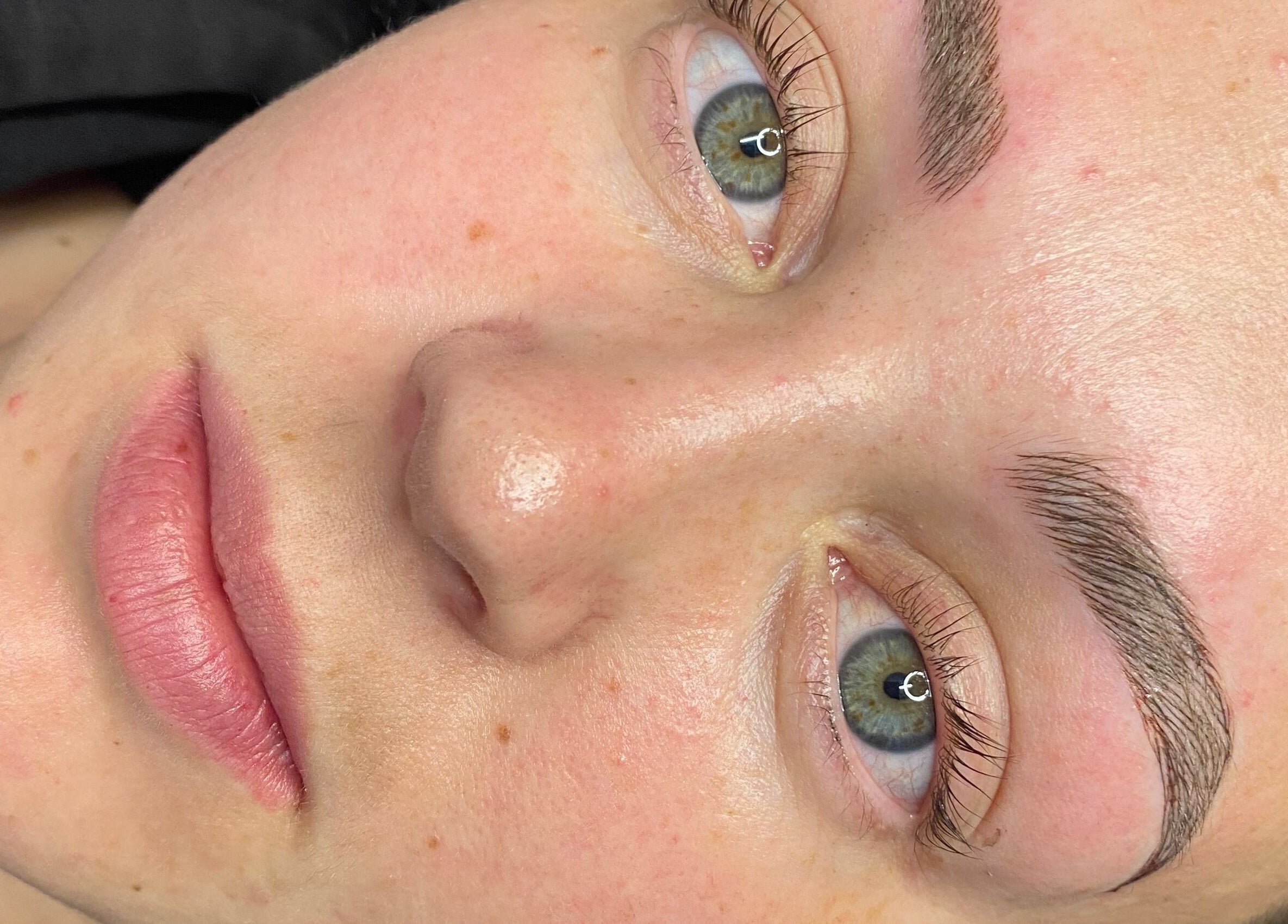 Styled brows and smooth skin at Browed by Pat, Johannesburg, Gauteng, ZA.