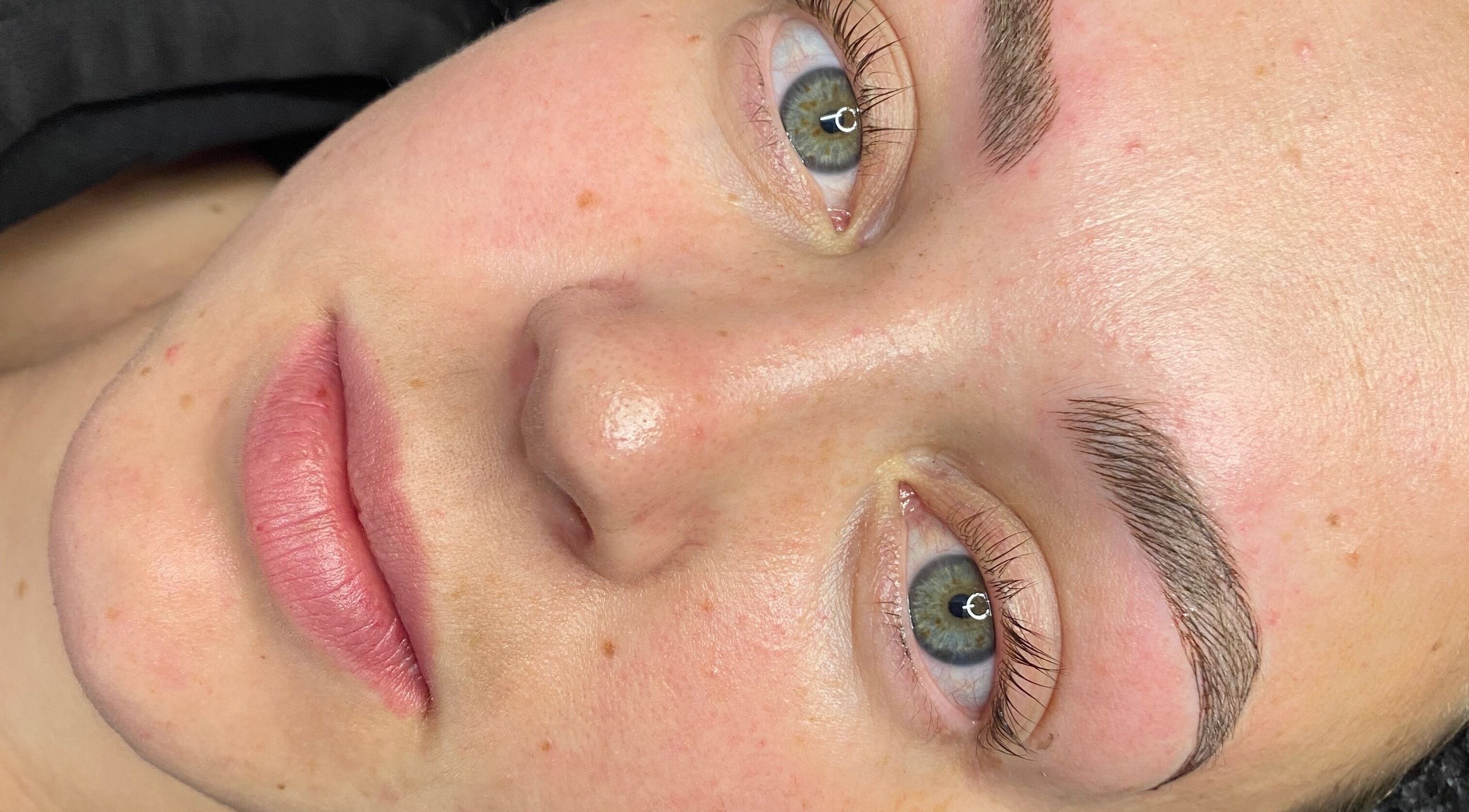 Styled brows and smooth skin at Browed by Pat, Johannesburg, Gauteng, ZA.