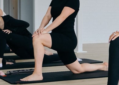 Participants enjoying a yoga session at Bodhifit Studio & Wellness, Fyshwick, Australian Capital Territory, AU.