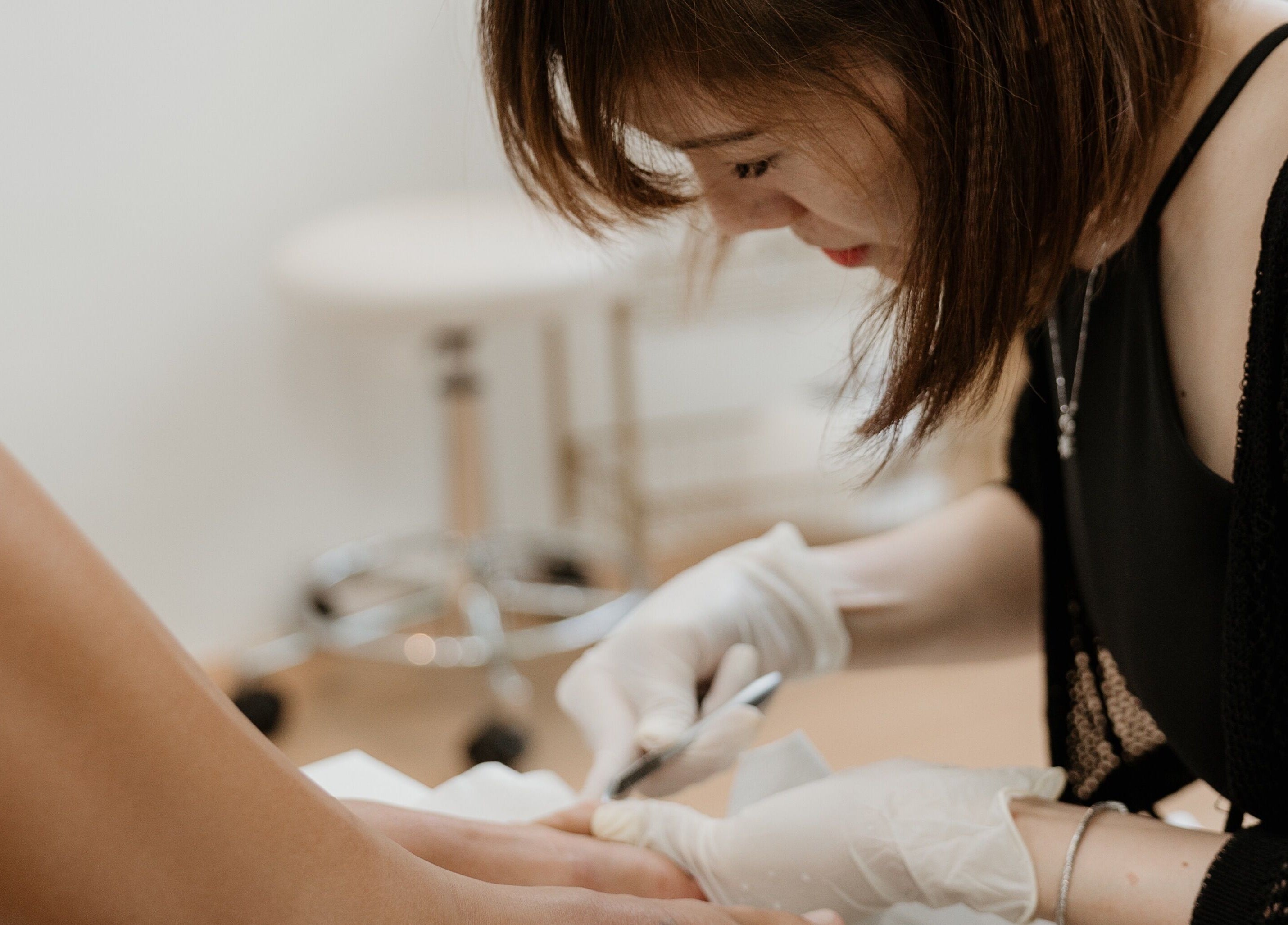 Professional pedicure at Viva in Singapore, SG, providing quality nail care service.