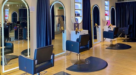 Modern salon setup with elegant chairs at Mayssa Salon (Cyberjaya), Cyberjaya, Selangor, MY.