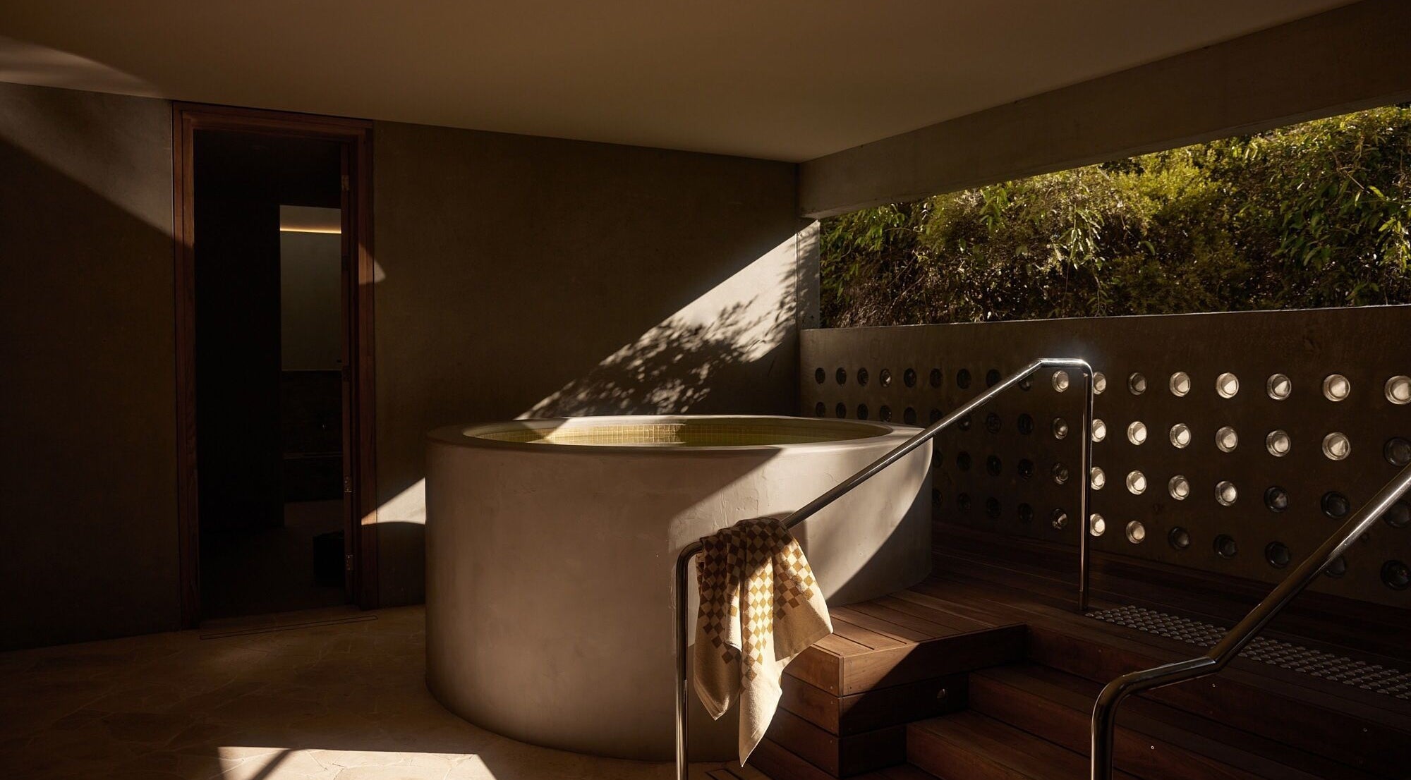 Luxurious spa area at Comma Byron Bay, Byron Bay, New South Wales, AU for ultimate relaxation.