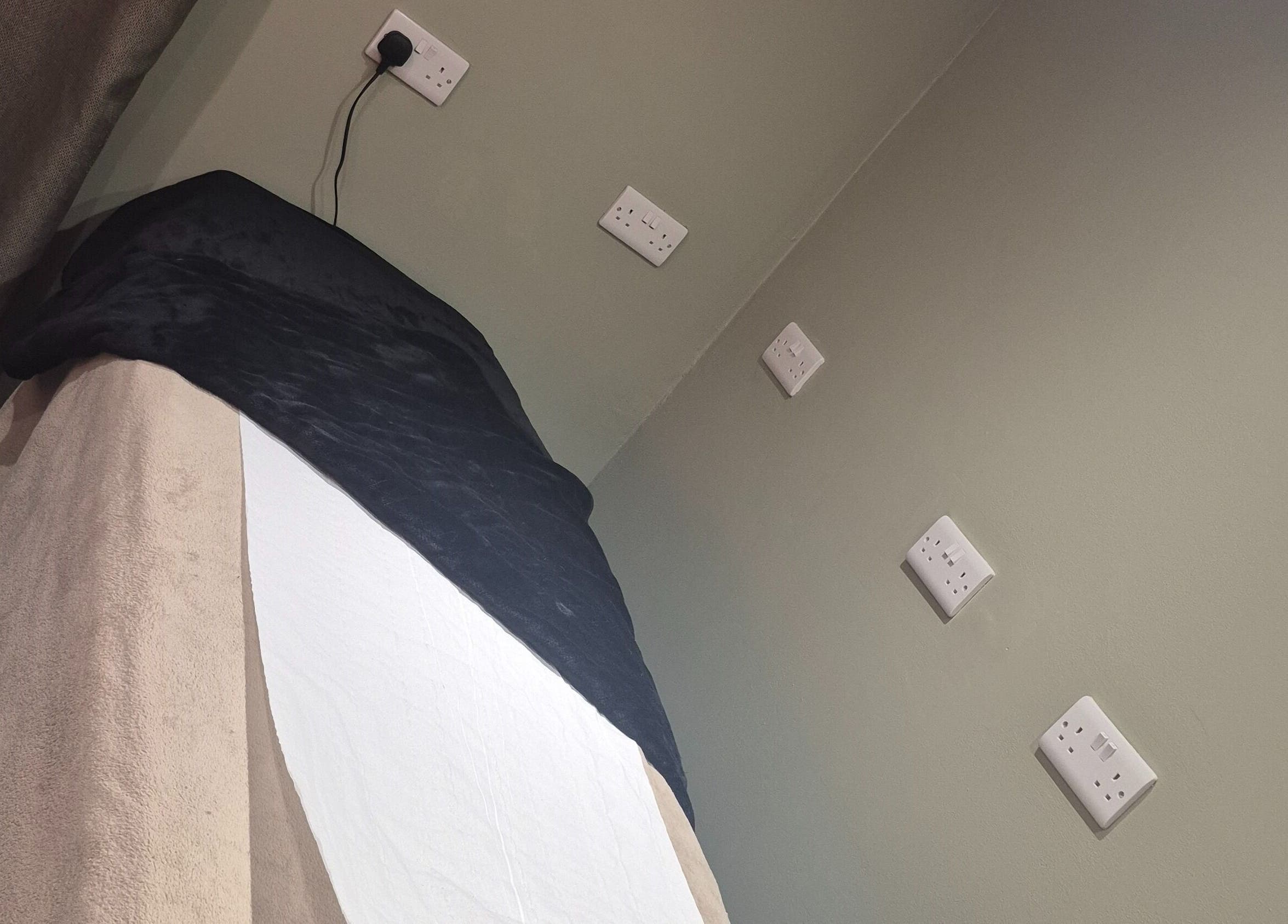 Relaxing massage bed at Liuda’s Massage and Beauty, Alexandria, Scotland, GB, offering ultimate comfort.