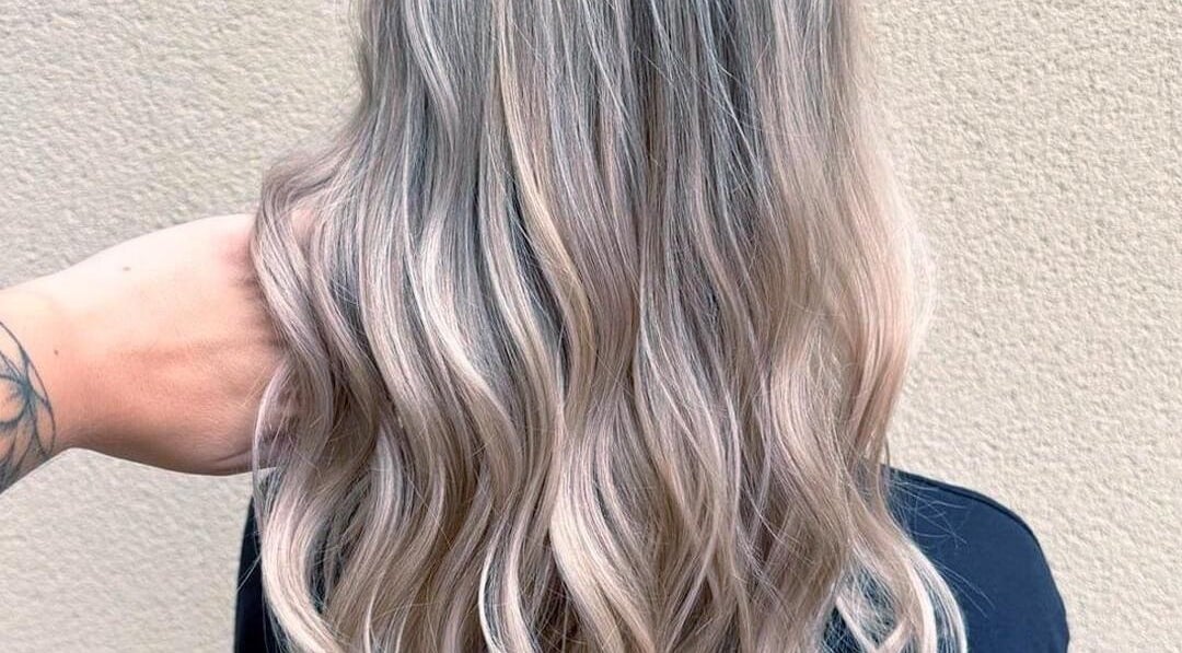 Blonde wavy hair styled beautifully at Pure Styling by Kerry Slee, Toowoomba city, Queensland, AU.