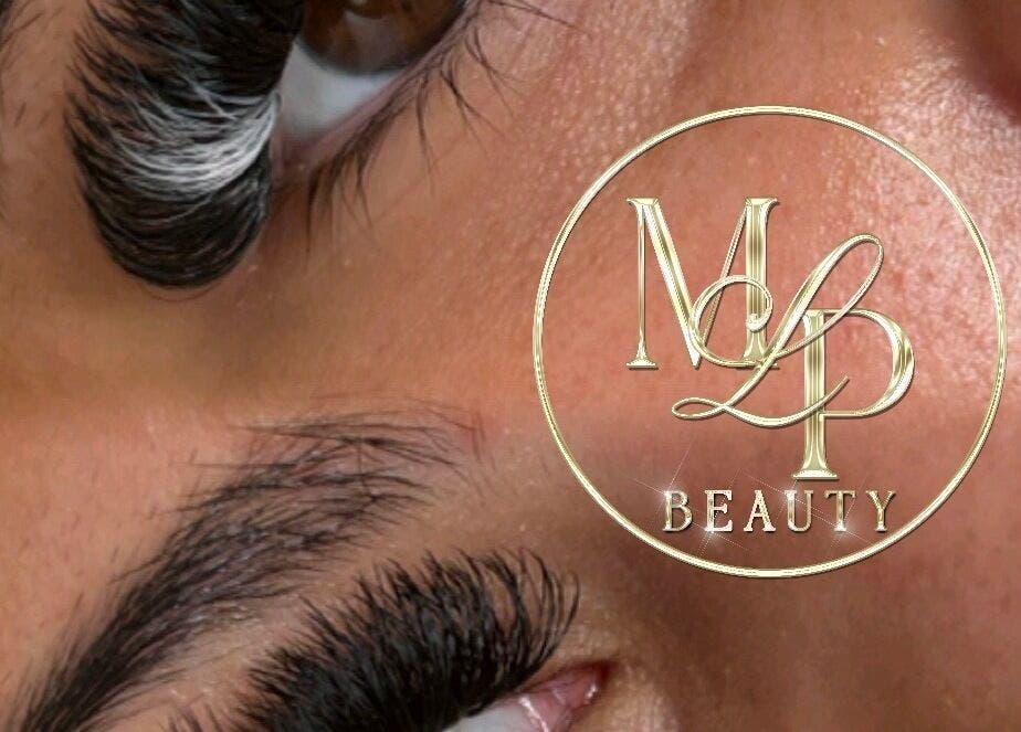 Close-up of stylish lashes at MLP Beauty, Worksop, England, GB.