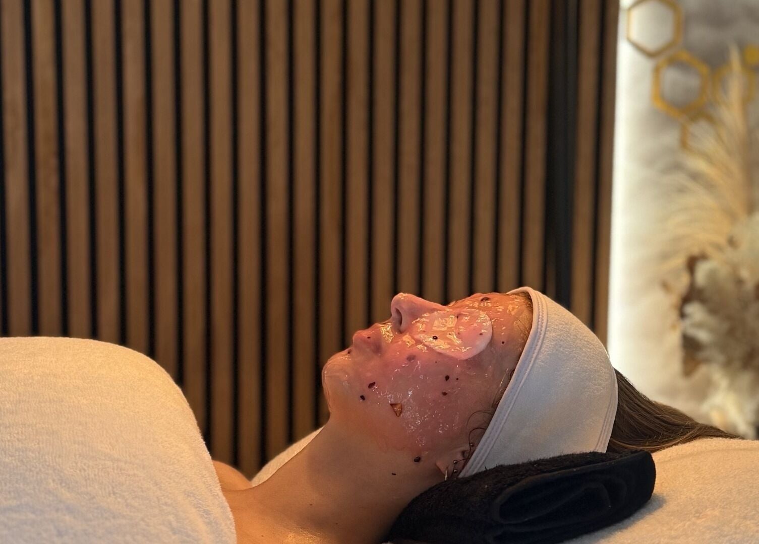 Relaxing facial treatment at Roots & Rituals Salon Inverness, Inverness, Scotland, GB, enhancing natural glow.