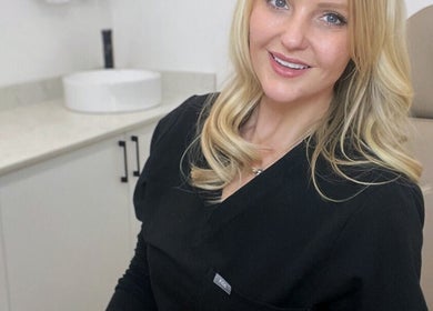 Interior of Aesthetics by Hayley in London, England, GB with a welcoming professional.