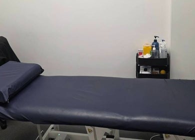 Relaxing massage room at Thai Fusion Remedial Massage, Southport, Queensland, AU with a comfortable treatment table.