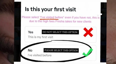 Guidance for first-time clients at Belfast Brows & Lash Extensions, Belfast, Northern Ireland, GB.