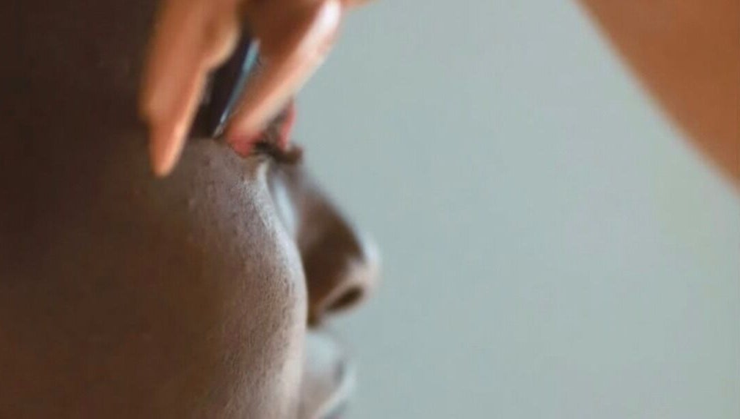 Close-up of precise eyelash treatment at The Clinical Laser Lab and Micropigmentation, Cape Town, Western Cape, ZA.