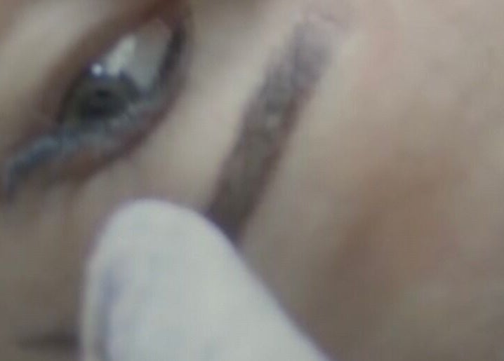 Detailed micropigmentation near the eye at The Clinical Laser Lab and Micropigmentation, Cape Town, Western Cape, ZA.