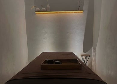 Peaceful spa room with a massage table at Koya Spa Seminyak, Bali, Bali, ID, offering ultimate relaxation.