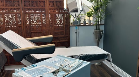 Treatment room at Alicia Von Browz, County Mayo, County Mayo, IE with a relaxing ambiance.